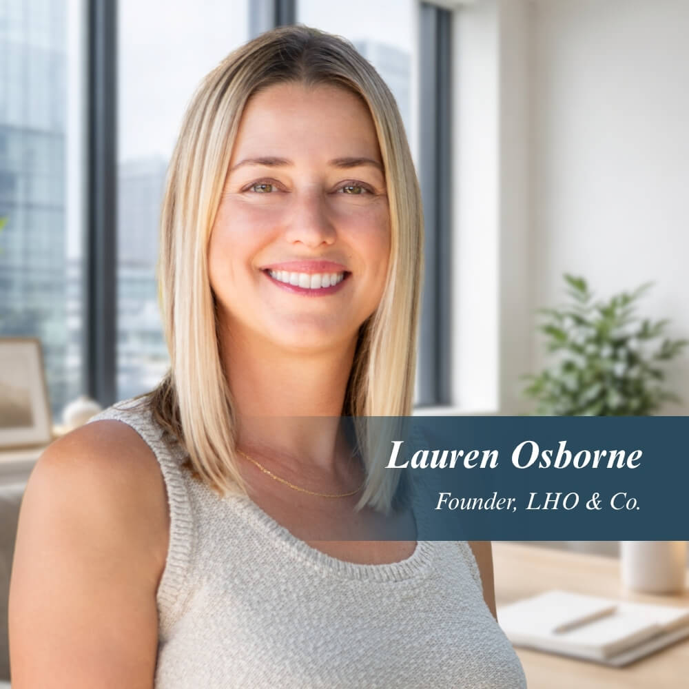 Strategic marketing leadership - Lauren Osborne, LHO & Co.